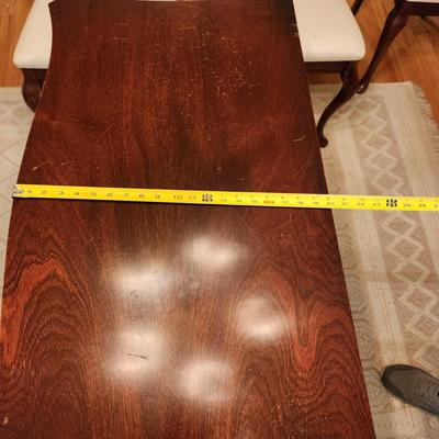 Vintage Expanding Desk to Dining Room Table w 6 chairs