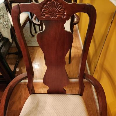 Vintage Expanding Desk to Dining Room Table w 6 chairs