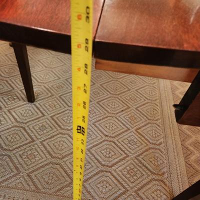 Vintage Expanding Desk to Dining Room Table w 6 chairs