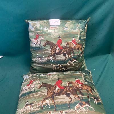 Fox Hunting Pillows