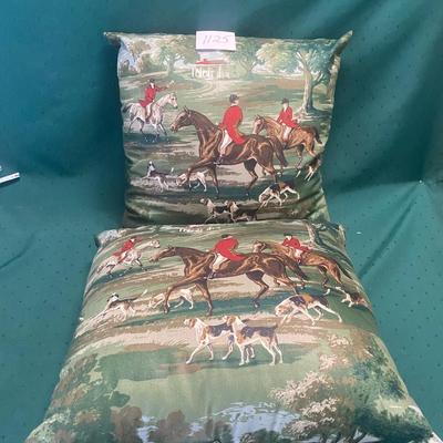 Fox Hunting Pillows