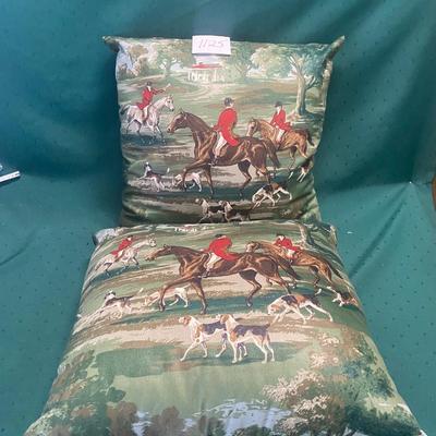 Fox Hunting Pillows