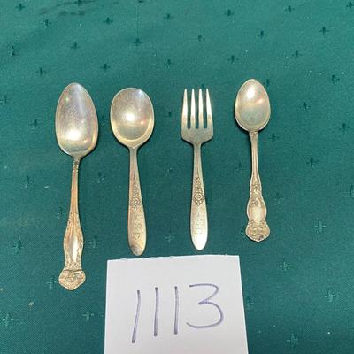 Silver Plated Baby Lot