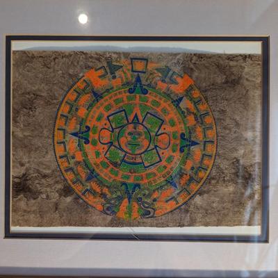 Aztec Mayan Calendar Wall Decor