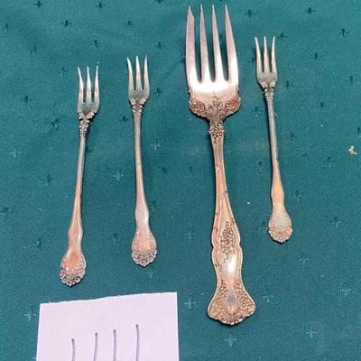 Vintage Silver Plated Forks