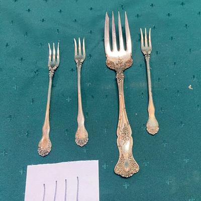 Vintage Silver Plated Forks