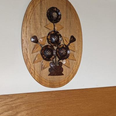 3 - Coconut Bahamas Woven Wall Plaques
