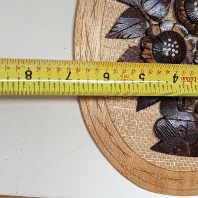 3 - Coconut Bahamas Woven Wall Plaques