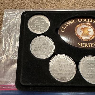 NRA CLASSIC COLLECTOR SERIES COINS
