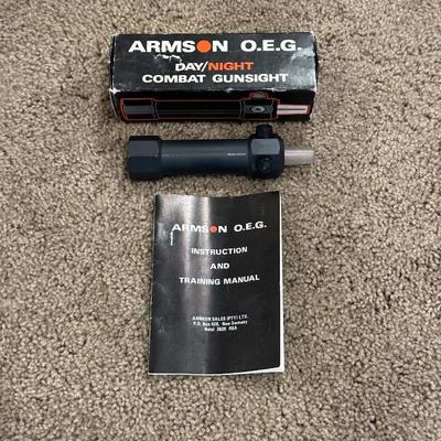 ARMSON O.E.G. DAY/NIGHT COMBAT GUN SIGHT