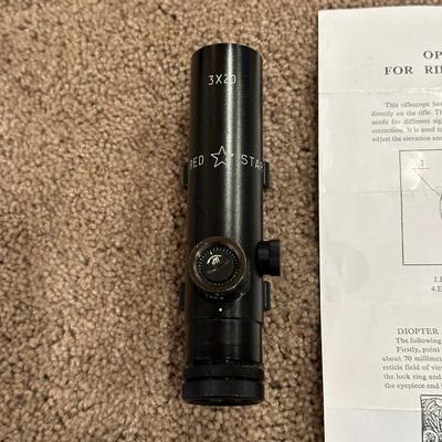 STAR RIFLESCOPE BFM-3 X 20