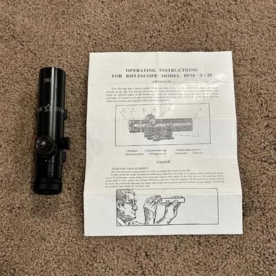 STAR RIFLESCOPE BFM-3 X 20