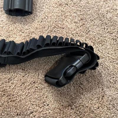 RIGHT HAND PISTOL HOLSTER, TACTICAL BELT FIXED BUCKLE EQUIPMENT, AMMO WALLET AND TACTICAL CARTRIDGE BELT