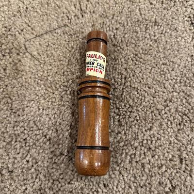 FAULK'S HONKER CALL AND GREEN HEAD DUCK CALL