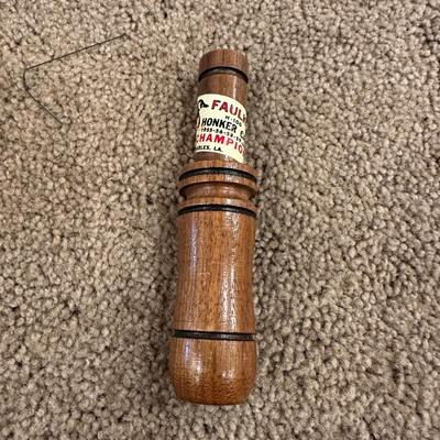 FAULK'S HONKER CALL AND GREEN HEAD DUCK CALL