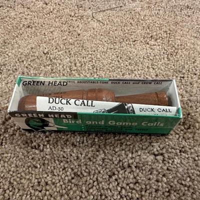 FAULK'S HONKER CALL AND GREEN HEAD DUCK CALL