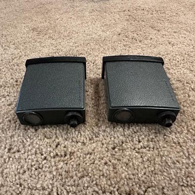 2 BUSHNELL TRUSCOPE BORE SIGHTERS AND A EMPTY BAUSCH & LOMB BINOCULARS CASE