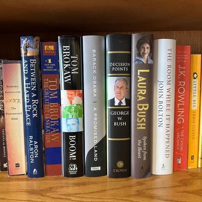 A GREAT SELECTION OF BOOKS