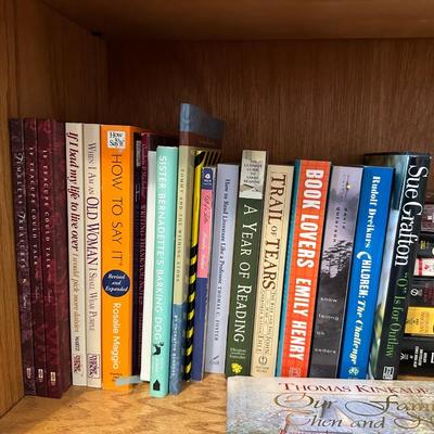 A VARIETY OF BOOKS