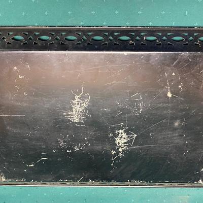 Vintage Large Hand Painted Tray