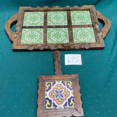 Vintage Mexican Tray And More