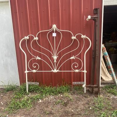 Full Metal Headboard and Bedframe