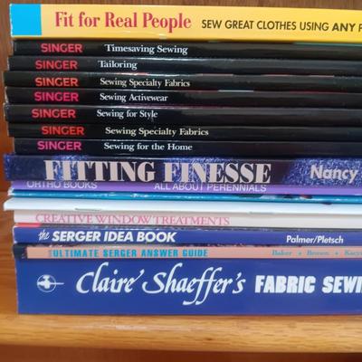 SINGER AND OTHER SEWING INSTRUCTION BOOKS