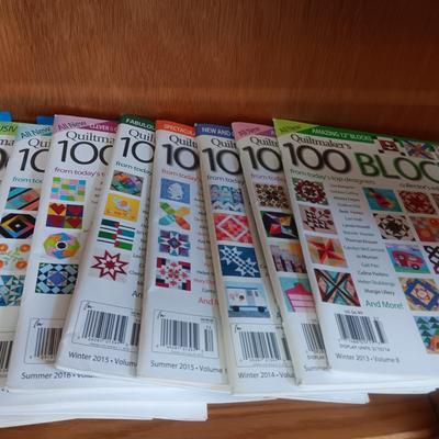 MANY ISSUES OF QUILTMAKER'S 100 BLOCKS