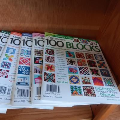 MANY ISSUES OF QUILTMAKER'S 100 BLOCKS