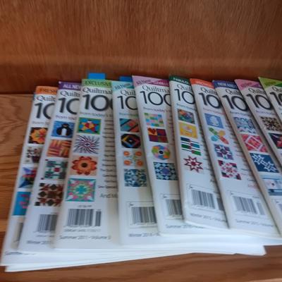MANY ISSUES OF QUILTMAKER'S 100 BLOCKS