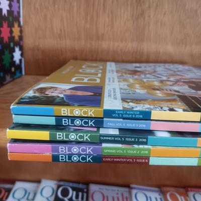 ISSUES OF "BLOCK" & "QUILT MAKERS"