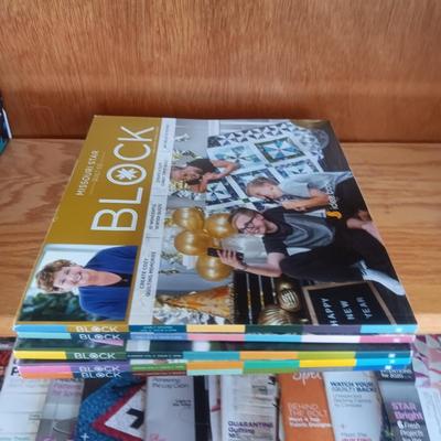 ISSUES OF "BLOCK" & "QUILT MAKERS"