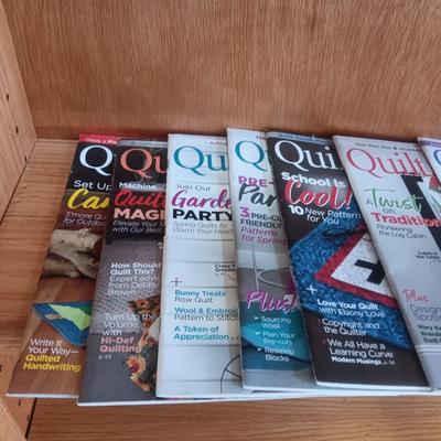 ISSUES OF "BLOCK" & "QUILT MAKERS"