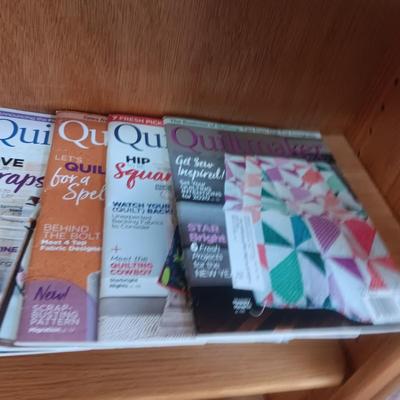 ISSUES OF "BLOCK" & "QUILT MAKERS"