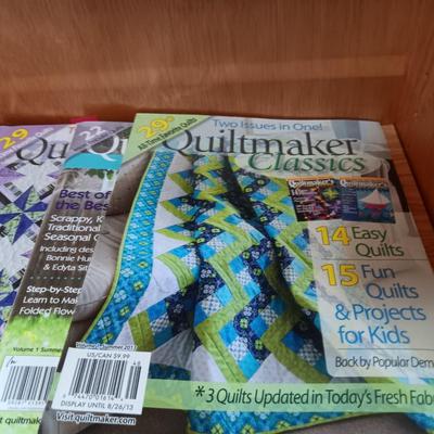 QUILTMAKER CLASSICS, QUILTING AND MORE AND