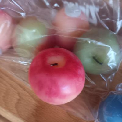 REALISTIC APPLE CANDLES AS WELL AS VARIOUS OTHER CANDLES
