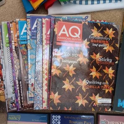 QUILTING & CRAFTS ON DVD, AQ MAGAZINES, ELECTRIC DUSTER AND MORE