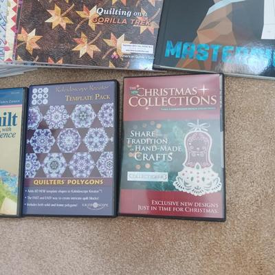 QUILTING & CRAFTS ON DVD, AQ MAGAZINES, ELECTRIC DUSTER AND MORE