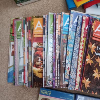 QUILTING & CRAFTS ON DVD, AQ MAGAZINES, ELECTRIC DUSTER AND MORE