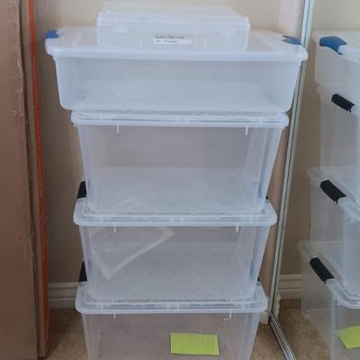 5 STORAGE CONTAINERS