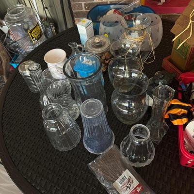 Free combine ship Variety of glasses different shapes and sizes lot of 12