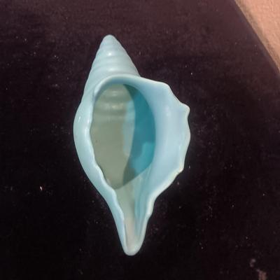 VAN BRIGGLE POTTERY CONCH SHELL
