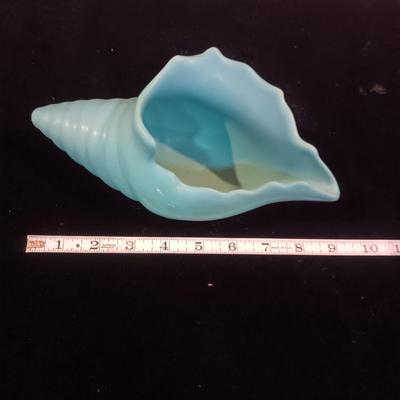 VAN BRIGGLE POTTERY CONCH SHELL