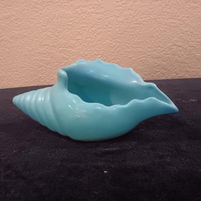 VAN BRIGGLE POTTERY CONCH SHELL