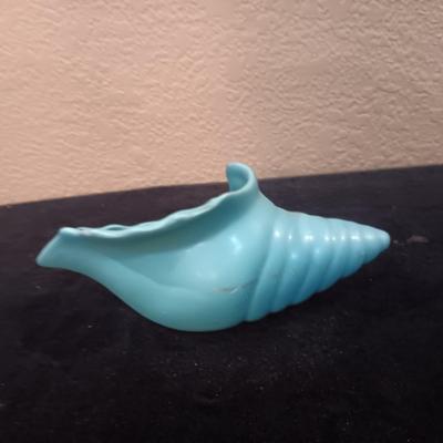 VAN BRIGGLE POTTERY CONCH SHELL