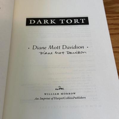 "DARK TORT" AUTOGRAPHED BY THE AUTHOR