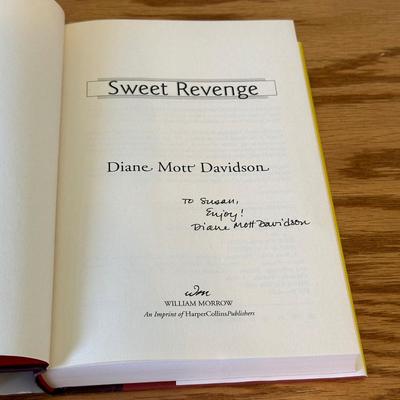 "SWEET REVENGE" AUTOGRAPHED BY THE AUTHOR