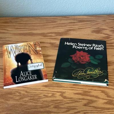 AUTOGRAPHED COPIES!