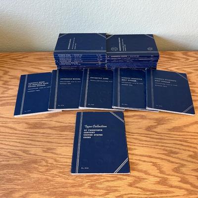 VARIOUS COIN COLLECTING BOOKS