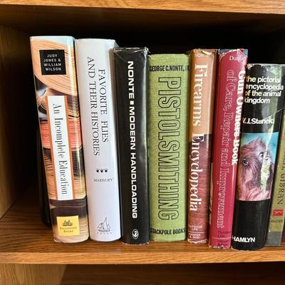 A VARIETY OF MOSTLY NON FICTION BOOKS